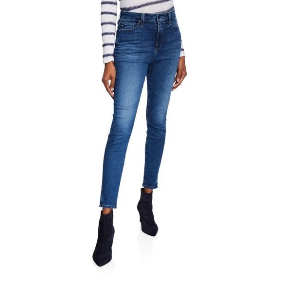 AG ‘The Mila Ankle’ High-Rise Skinny Ankle Jean - Picture 1 of 8